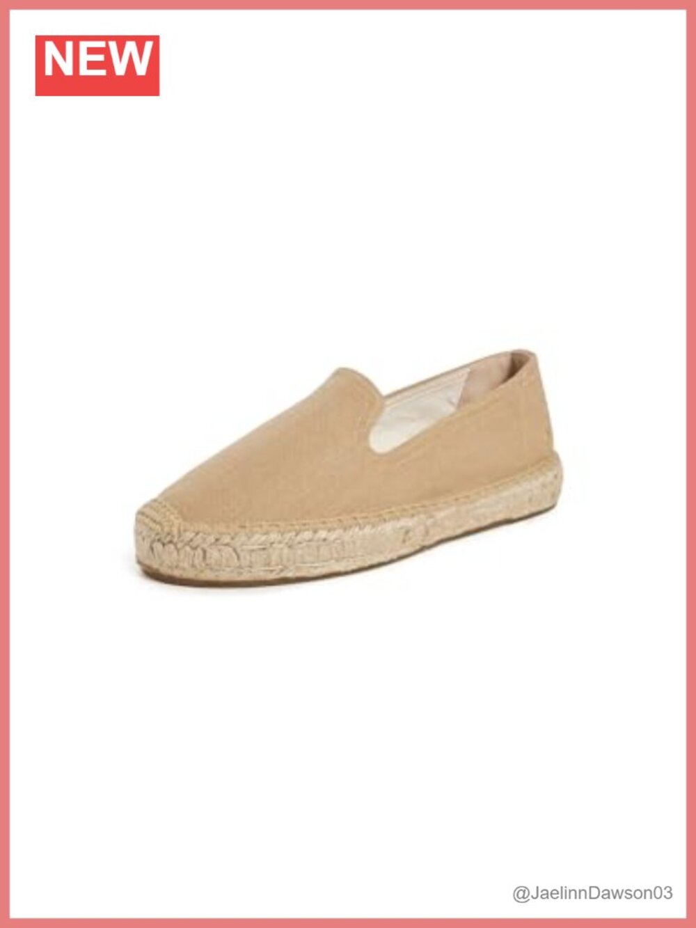 Platform Smoking Espadrilles - Canvas Round Toe Slip-On Flats